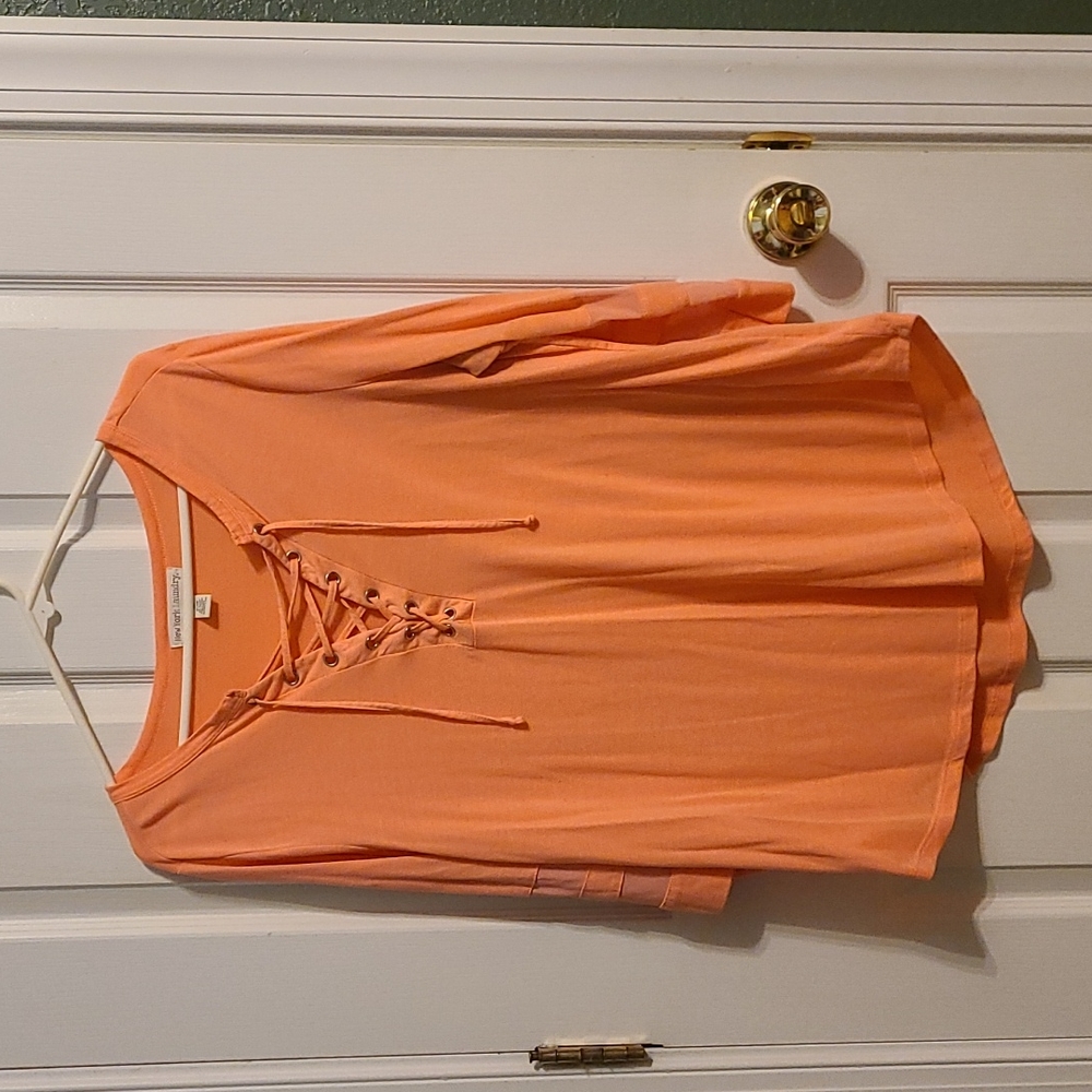 Pink New York Laundry blouse